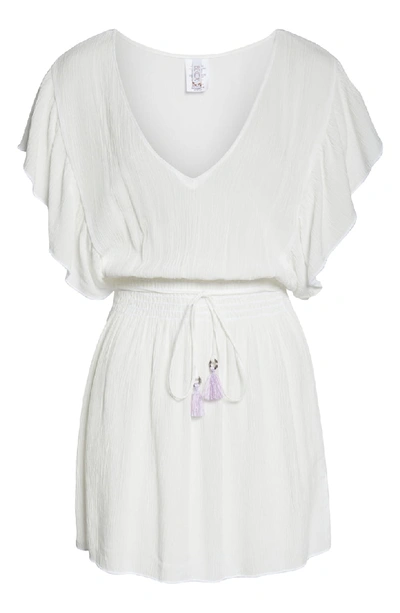 Shop Becca Palermo Cover-up Dress In White