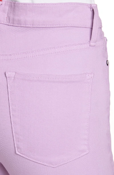 Shop Alice And Olivia Good High Waist Ankle Skinny Jeans In Orchid
