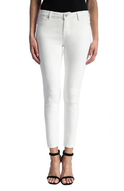 Shop Liverpool Penny Ankle Skinny Jeans In Bright White