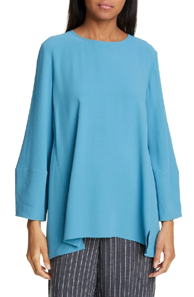 Shop Eileen Fisher Silk Top In River