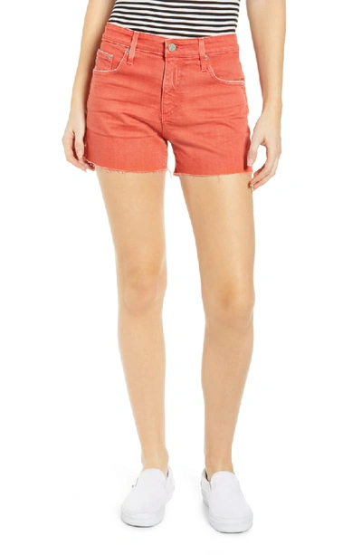 Shop Ag Hailey Cutoff Shorts In 01 Year Faded Azelea