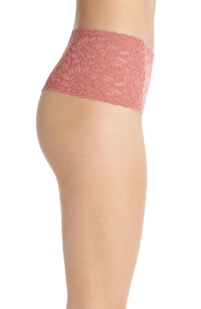 Shop Hanky Panky 'retro' Thong In Pink Sands