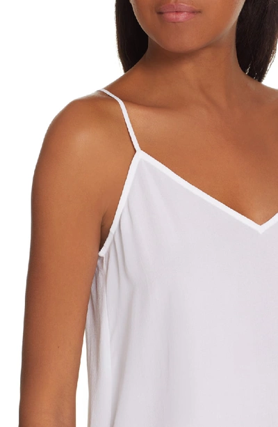 Shop Equipment Layla Silk Camisole In Bright White