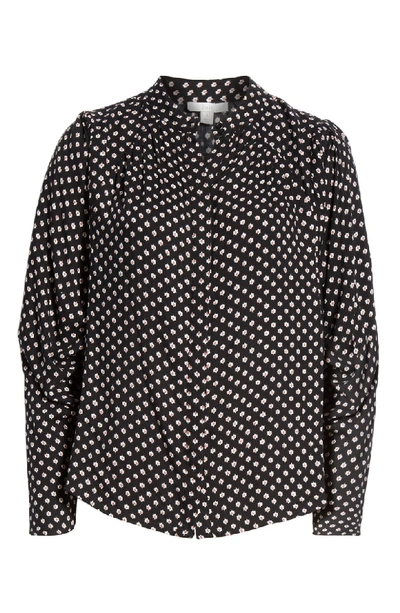 Joie Tangia Print Blouse In Caviar ModeSens