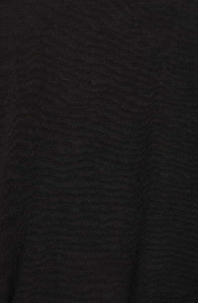 Shop Vince Wrap Midi Dress In Black