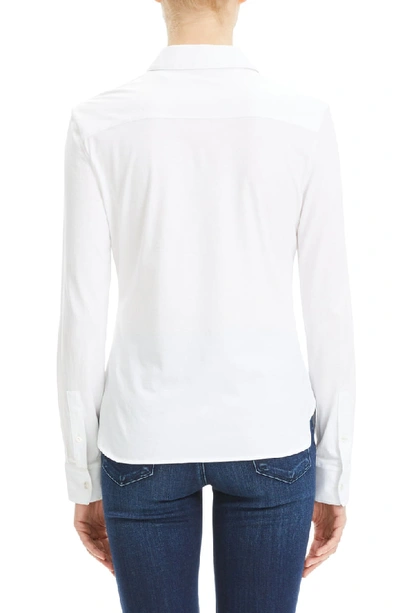 Shop Theory Apex Fitted Shirt In White