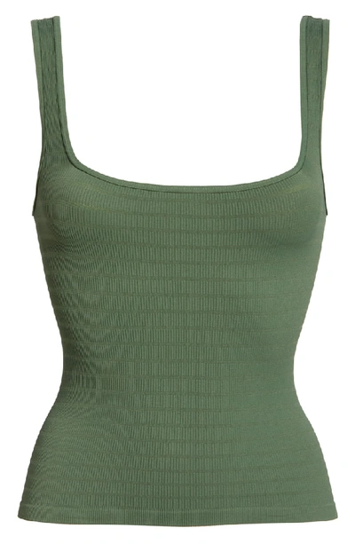 Shop Free People Intimately Fp Square One Seamless Camisole In Moss