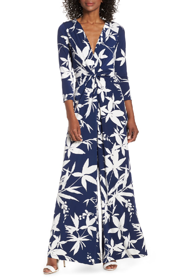 eliza j jumpsuit navy