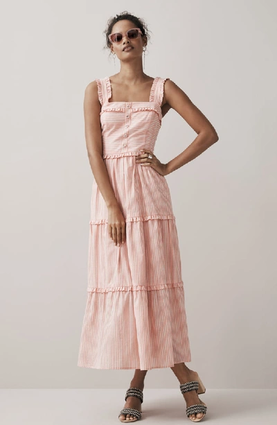 Courtney rio stripe outlet lawn maxi dress