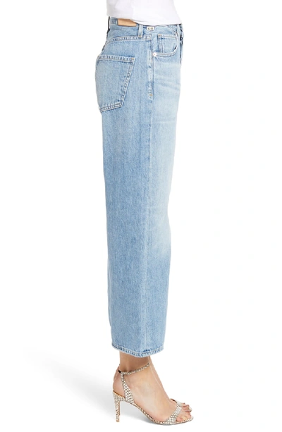 Shop Citizens Of Humanity Sacha High Waist Crop Wide Leg Jeans In Tularosa