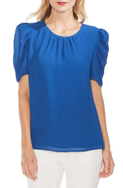 Shop Vince Camuto Puff Sleeve Top In Tropic