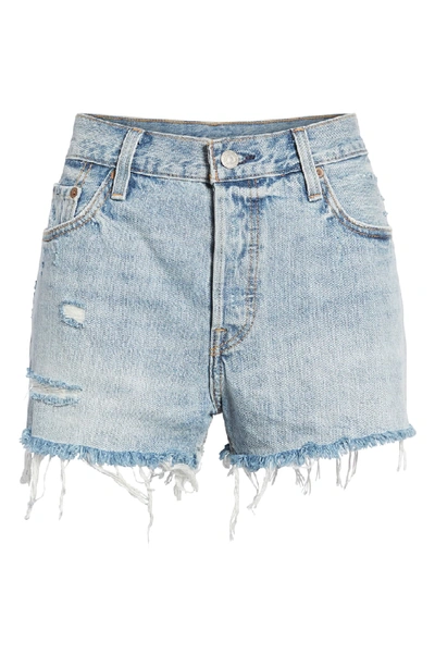 Shop Levi's '501®' Cutoff Denim Shorts In Waveline
