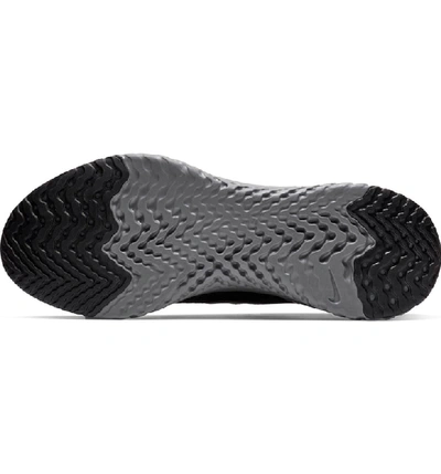Shop Nike Epic React Flyknit 2 Running Shoe In Black/ White/ Gun Smoke