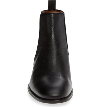 Shop Aquatalia 'adrian' Water Resistant Chelsea Boot In Black/ Black