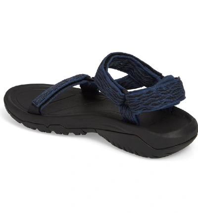 Shop Teva Hurricane Xlt 2 Sandal In Blue Nylon