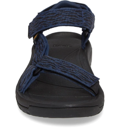 Shop Teva Hurricane Xlt 2 Sandal In Blue Nylon