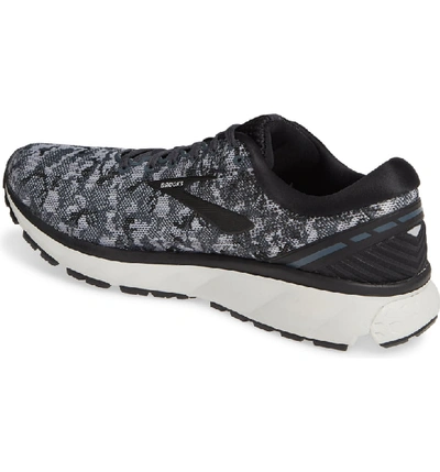 Shop Brooks Ghost 11 Running Shoe In Black/ Grey/ Oyster