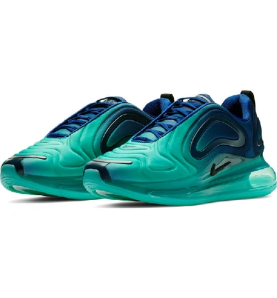 Shop Nike Air Max 720 Sneaker In Royal Blue/ Hyper Jade/ Black