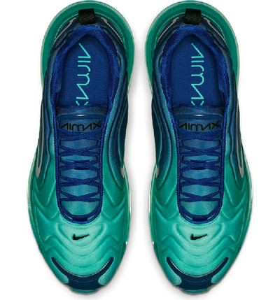 Shop Nike Air Max 720 Sneaker In Royal Blue/ Hyper Jade/ Black
