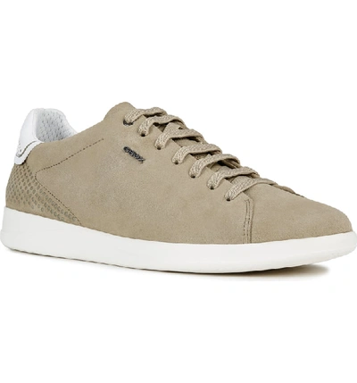 Geox Men's Kennet Suede Lace-up Sneakers In Light Olive Suede | ModeSens