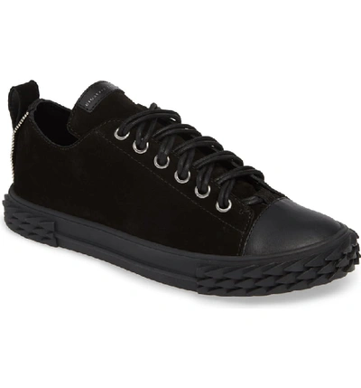 Shop Giuseppe Zanotti Double Lace Sneaker In Nero/ Black