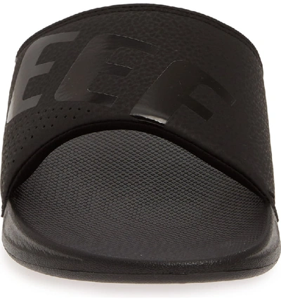 Shop Reef One Slide Sandal In Black