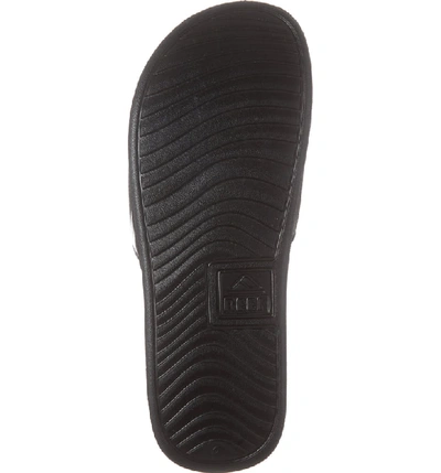 Shop Reef One Slide Sandal In Black