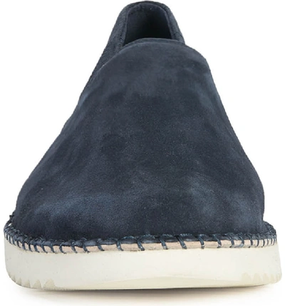 Geox Men's Suede Sneakers Navy Leather | ModeSens