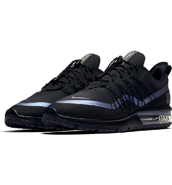 men's air max sequent 4 shield running sneakers from finish line