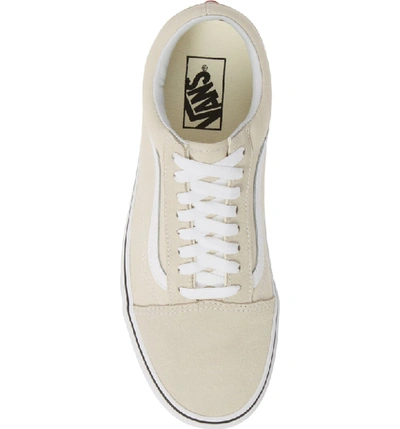 Shop Vans Old Skool Sneaker In Birch/ True White