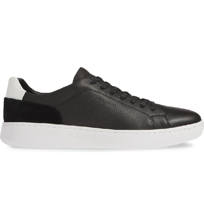 Calvin Klein Men's Falconi Fashion Sneakers Men's Shoes In Black Leat |  ModeSens
