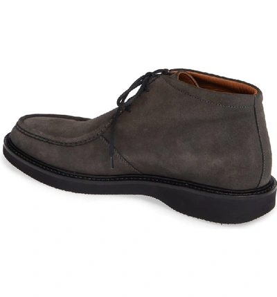 Shop Aquatalia Kyle Water Resistant Chukka Boot In Dark Charcoal Suede