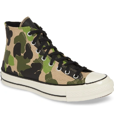 Shop Converse Chuck Taylor All Star 70 High Top Sneaker In Candied Ginger/ Green