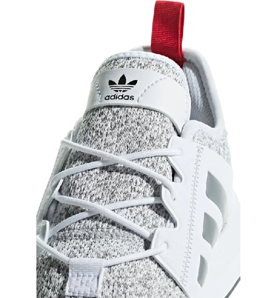 Shop Adidas Originals X Plr Sneaker In White/ Grey/ Scarlet