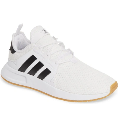 Shop Adidas Originals X Plr Sneaker In White/ Core Black/ Gum