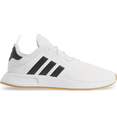 Shop Adidas Originals X Plr Sneaker In White/ Core Black/ Gum