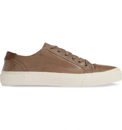 Shop Frye Ludlow Sneaker In Slate Leather