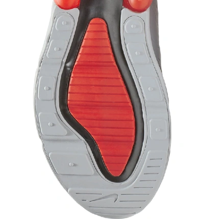 Shop Nike Air Max 270 Sneaker In Wolf Grey/ Red/ Ember Glow