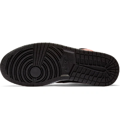 Shop Nike 1 Mid Sneaker In Black/ Infrared 23/ White