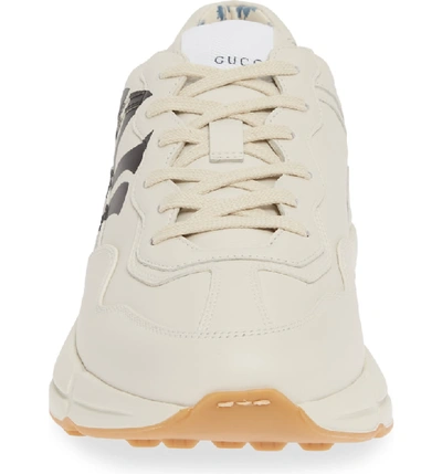 Shop Gucci Rhyton Sneaker In Mystic White/ White