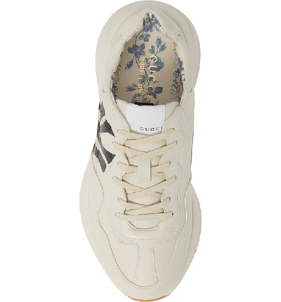 Shop Gucci Rhyton Sneaker In Mystic White/ White