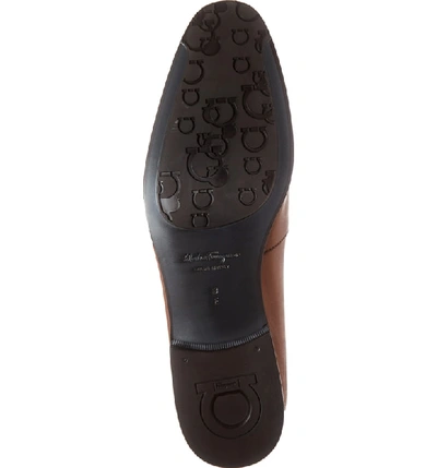 Shop Ferragamo America Bit Loafer In Cuoio Hickory