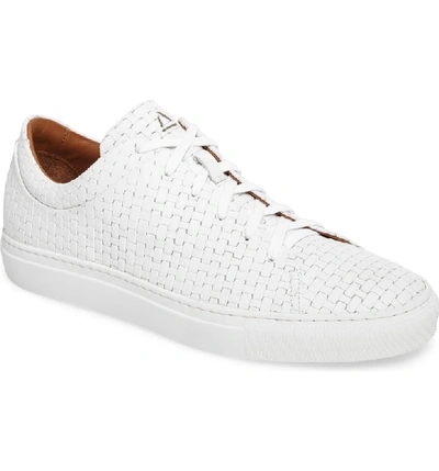 Shop Aquatalia Alaric Sneaker In White