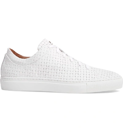 Shop Aquatalia Alaric Sneaker In White
