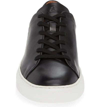 Shop Aquatalia Alaric Sneaker In Black/black