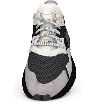 Shop Adidas Originals Nite Jogger Sneaker In Core Black/ Carbon/ White