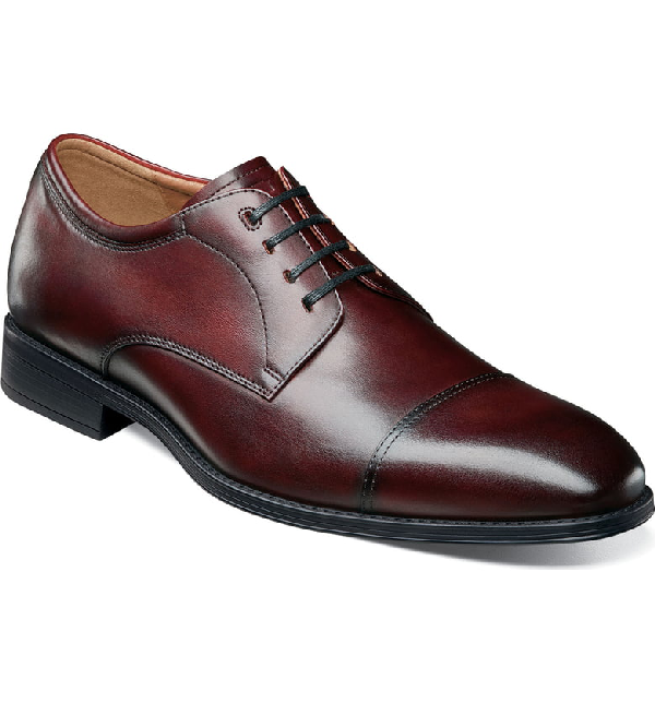 florsheim center cap toe derby