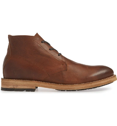 Shop Frye Bowery Chukka Boot In Tan Leather