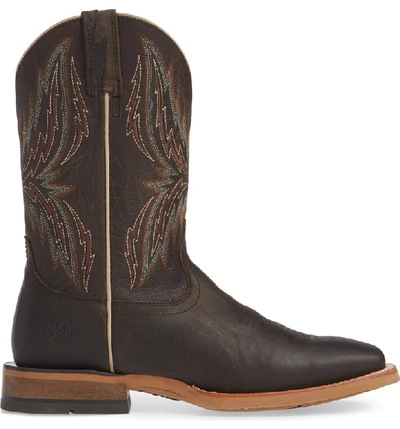 Shop Ariat Arena Rebound Cowboy Boot In Brown/ Desert Leather