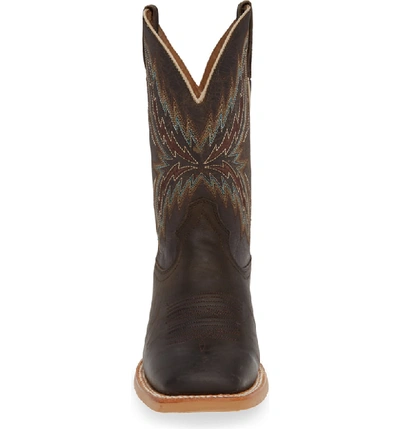 Shop Ariat Arena Rebound Cowboy Boot In Brown/ Desert Leather